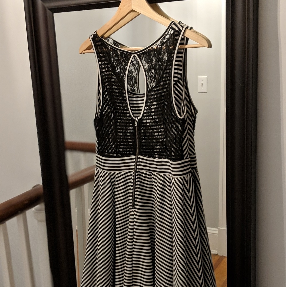 American Rag Lace Back Skater Dress